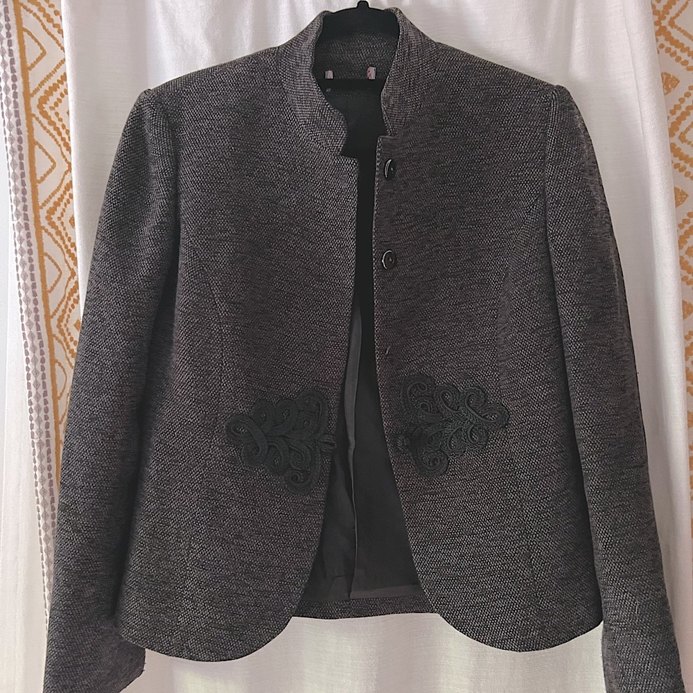 Gray Blazer